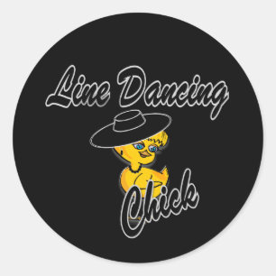 Sticker Rond Ligne Dancing Chic #4