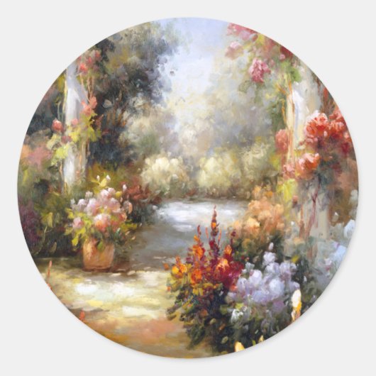 Sticker Rond Ligne de mémoire I (Devant)