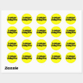 Sticker Rond LigneLibre_1 (Feuille)