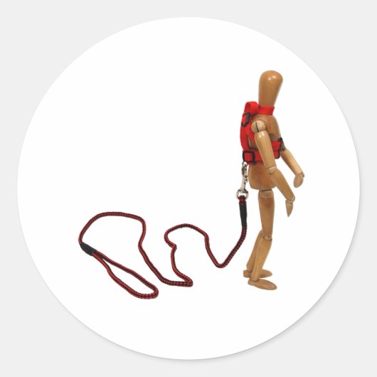 Sticker Rond LigneSécurité073109 (Devant)