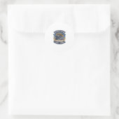 Sticker Rond Ligue de hockey (Sac)