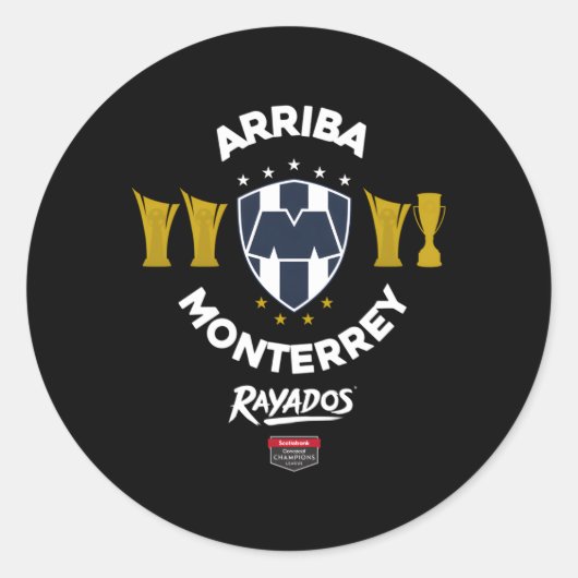 Sticker Rond Ligue des champions du Concacaf Monterrey (Devant)