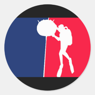 Sticker Rond Ligue majeure EOD MCM 2