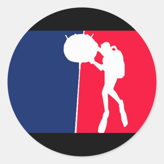 Sticker Rond Ligue majeure EOD MCM 2 (Devant)