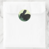 Sticker Rond Lil Black Bunny (Sac)