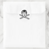 Sticker Rond Lil Chiz Aime Bacon Sticker! (Sac)