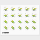 Sticker Rond Lil Chopper (Feuille)