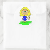 Sticker Rond Lil Crafty (Sac)