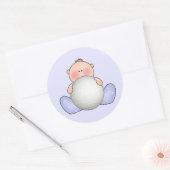 Sticker Rond Lil Golf Baby Boy (Enveloppe)