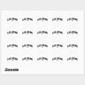 Sticker Rond Lil Jon "ATL" (Feuille)