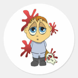 Sticker Rond Lil Michael