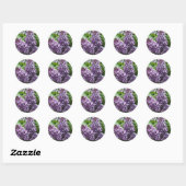 Sticker Rond Lilacs (Feuille)