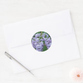 Sticker Rond Lilacs pour la fête des mères (Enveloppe)