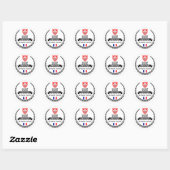 Sticker Rond Lille (Feuille)