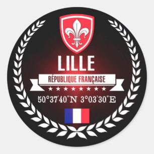 Sticker Rond Lille