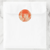 Sticker rond "Lillian Gish" (Sac)