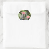 Sticker Rond Lillies d'eau (Sac)