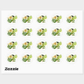 Sticker Rond Lilly Fairy (Feuille)