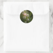 Sticker Rond Lily De La Vallée Florale (Sac)