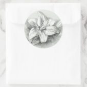 Sticker rond Lily Dessin (Sac)