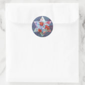 Sticker Rond Lily Pads Étoile de David (Sac)