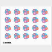 Sticker Rond Lily Pond (Feuille)