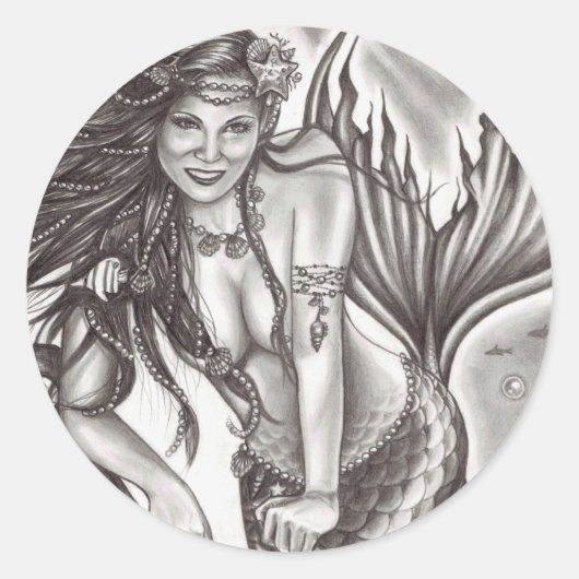 Sticker Rond L'Imaginaire du marin (Devant)