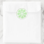 Sticker Rond Lime (Sac)