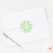 Sticker Rond Lime (Enveloppe)