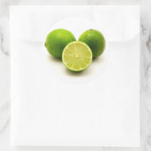 Sticker Rond Lime perse (Sac)