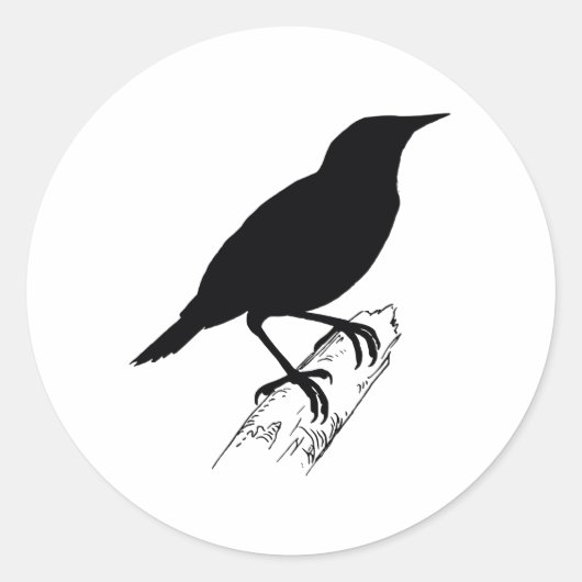 Sticker Rond Limite de champ (Devant)