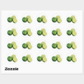 Sticker Rond Limites (Feuille)