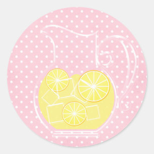 Sticker Rond Limonade