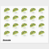 Sticker Rond Limoncello Citron Fruit (Feuille)