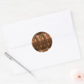 Sticker Rond Linceul de Turin (Enveloppe)