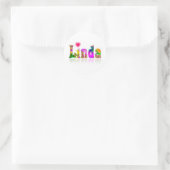 Sticker Rond Linda (Sac)