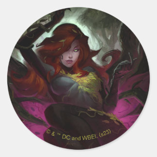 Sticker Rond L'infini Poison de crise Illustration d'Ivy