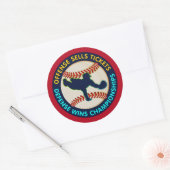 Sticker Rond L'infraction vend des billets (Enveloppe)