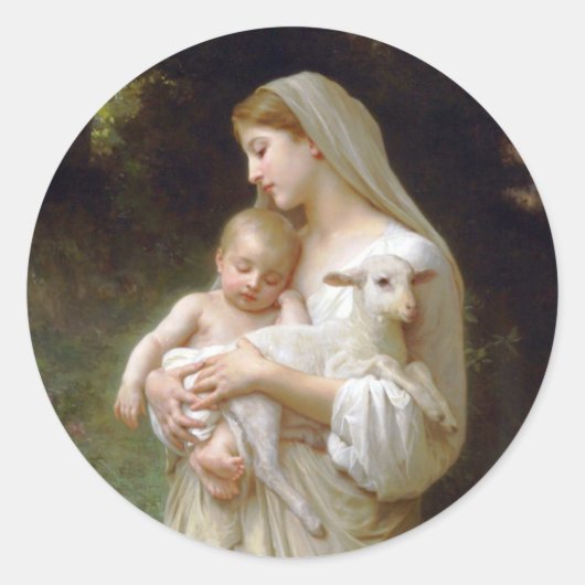 Sticker Rond L'innocence (Devant)