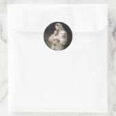 Sticker Rond L'Innocence 1893 William - Adolphe Bouguereau (Sac)