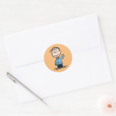 Sticker Rond Linus Waving (Enveloppe)