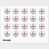 Sticker Rond Linz (Feuille)