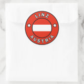 Sticker Rond Linz Autriche (Sac)
