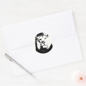 Sticker Rond Lion (Enveloppe)