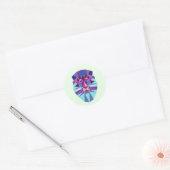 Sticker Rond Lion (Enveloppe)