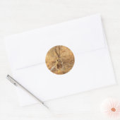 Sticker Rond Lion (Enveloppe)