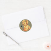 Sticker Rond Lion (Enveloppe)