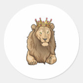 Sticker Rond Lion King (Devant)