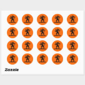 Sticker Rond Lion Nederland (Feuille)