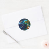 Sticker Rond Liquides Mixtes (Enveloppe)